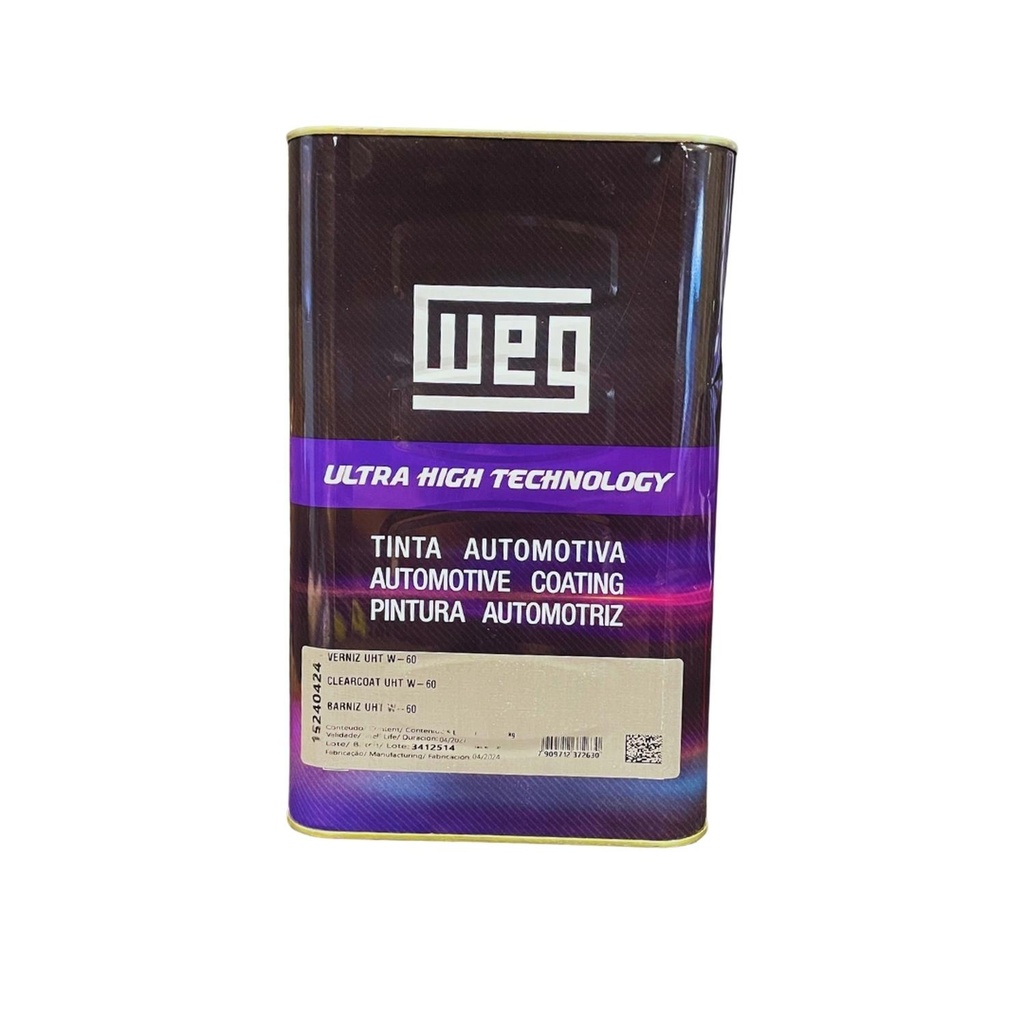 Barniz Weg Automotriz Hs Uht Weg W60 Kit 7,5lts.