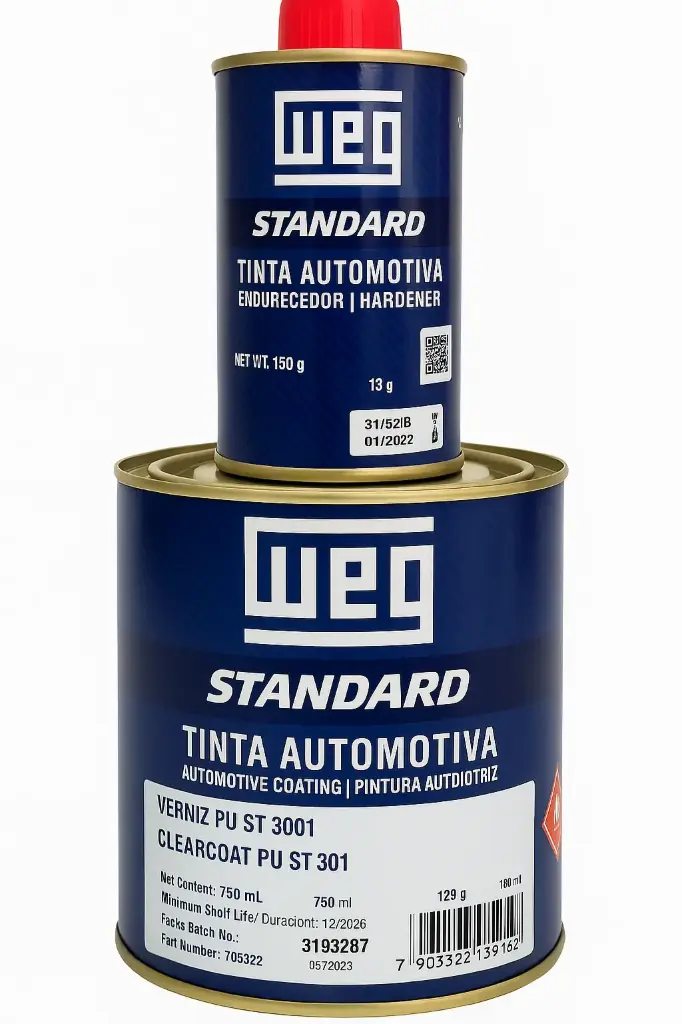 W-CAR BARNIZ PU ST 3001 750ML + CATA 5506