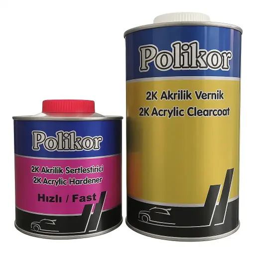 [KITPKCC1] Polikor Barniz Clear Laca PU Automotriz HS Kit 1.5 LT