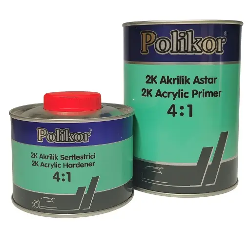 [KITPKP41] POLIKOR PRIMER APAREJO 2K HS AUTOMOTRIZ KIT POLIURETANO 4:1