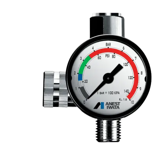 [W2012920700] Regulador De Presion Manometro Anest Iwata Impact Original
